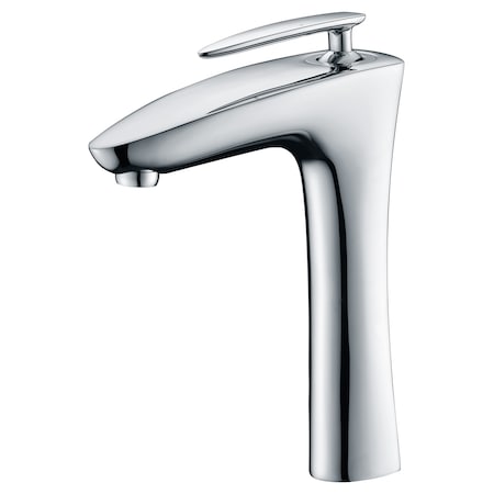 Anzzi Crown Single Handle Vessel Sink Faucet in Polished Chrome L-AZ022